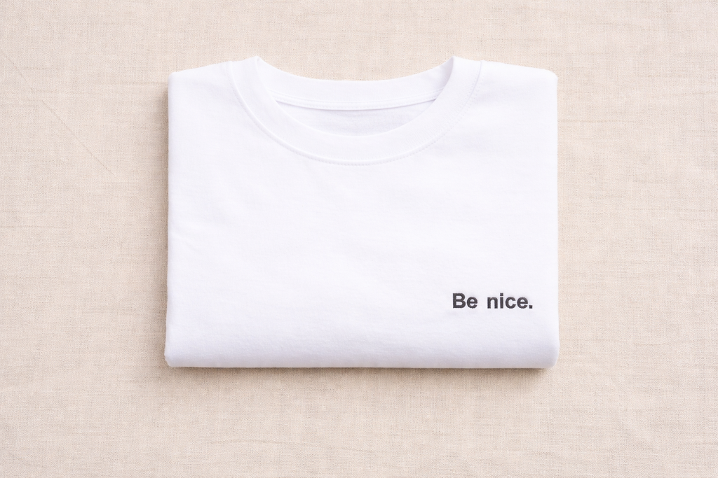 Be nice.