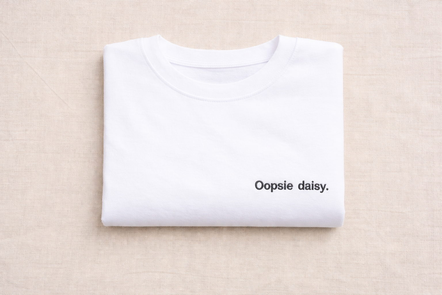 Oopsie daisy.